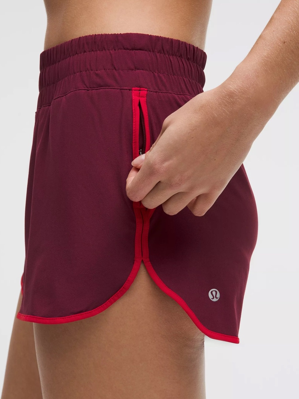 Lululemon High Rise Running Short 3”